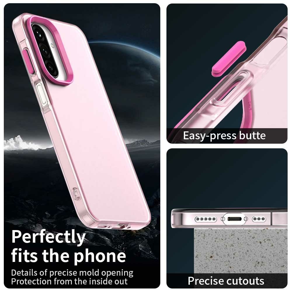 Candy matt zselés tok Samsung Galaxy A26 5G - rózsaszínű