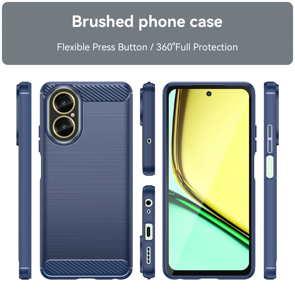 Szénálló zselés tok mobilhoz Realme C67 - kék