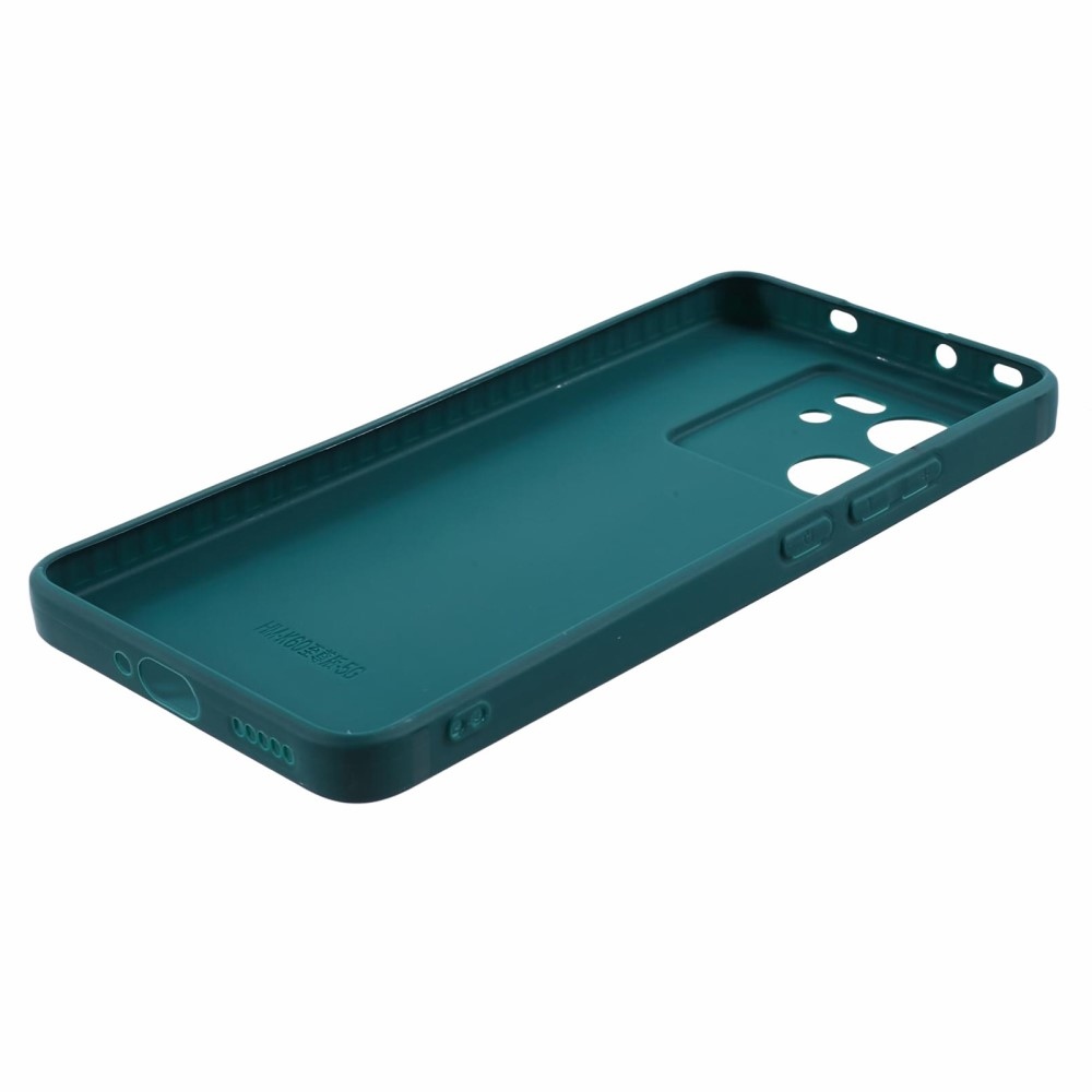 Edge zselés tok Xiaomi 13T/13T Pro készülékhez - sötétzöld