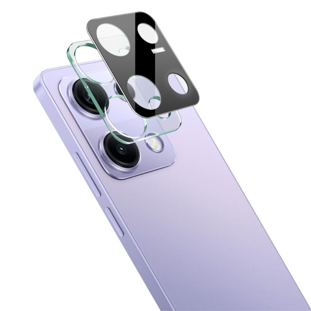 IMK kamera lencse üveg a Xiaomi Redmi Note 14S fényképezőgépen - fekete