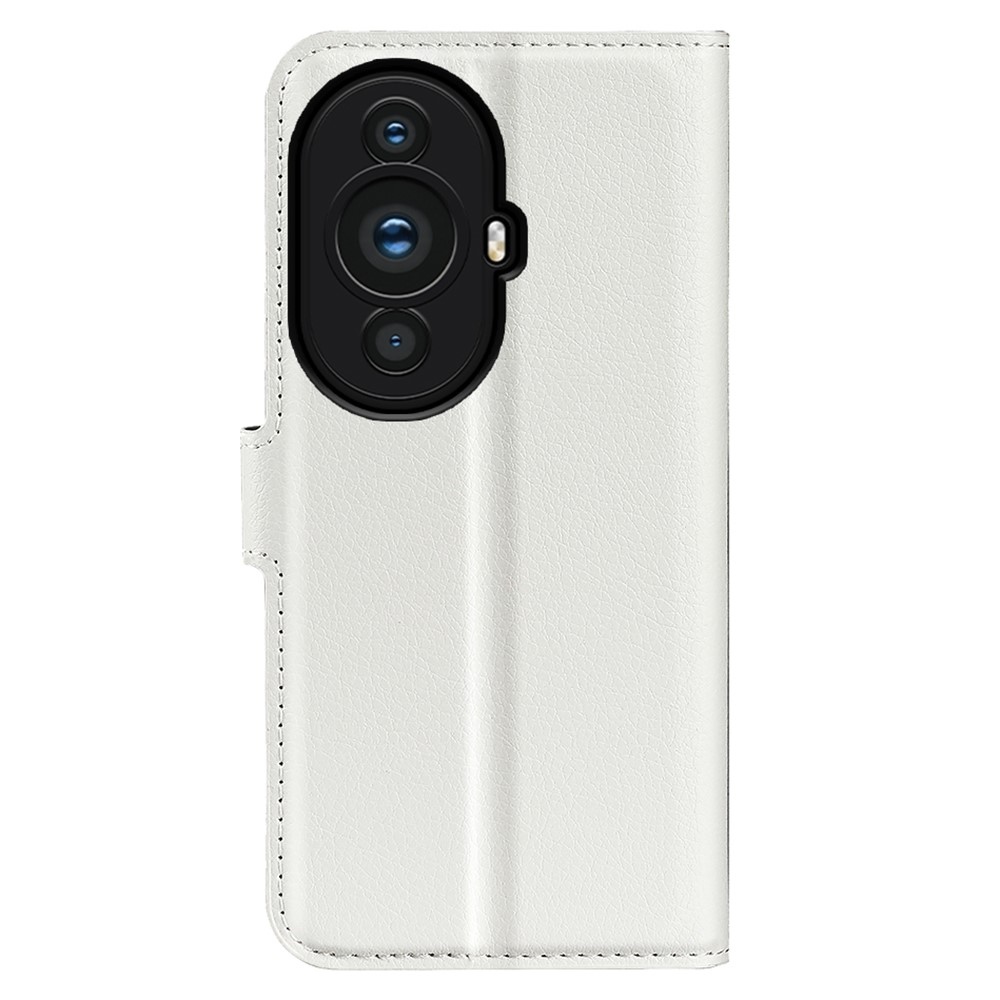 Litchi könyv tok a Huawei Nova 11-hez - fehér