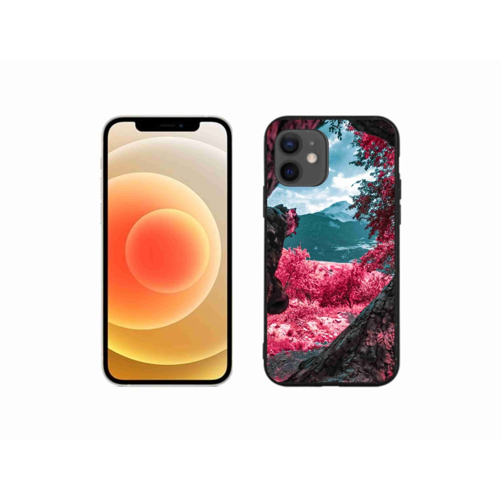 Zselés borítás mmCase iPhone 12 mini készülékhez - hegyi kilátás