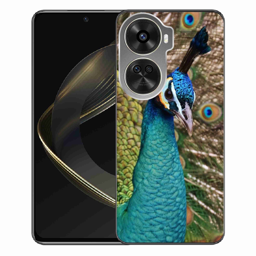 Gél borítás mmCase a Huawei Nova 12 SE-hez - páva