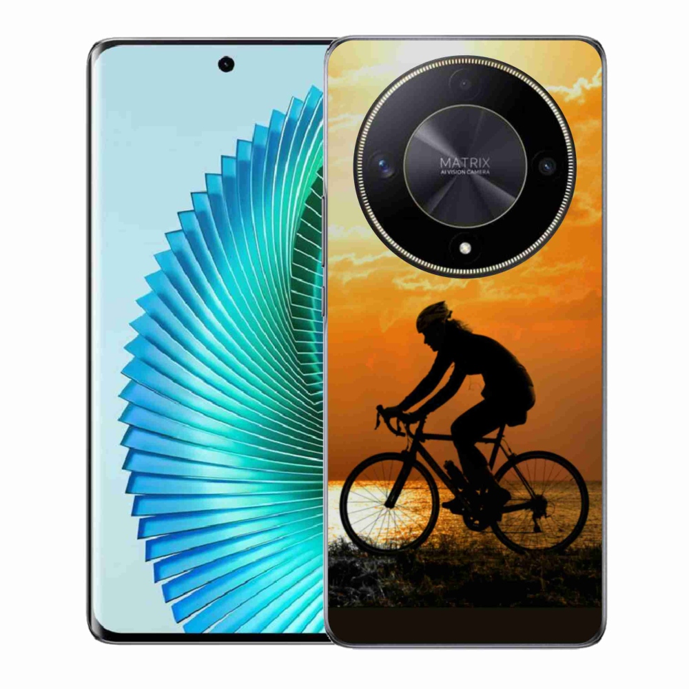Gél borítás mmCase a Honor Magic 6 Lite 5G számára - kerékpározás