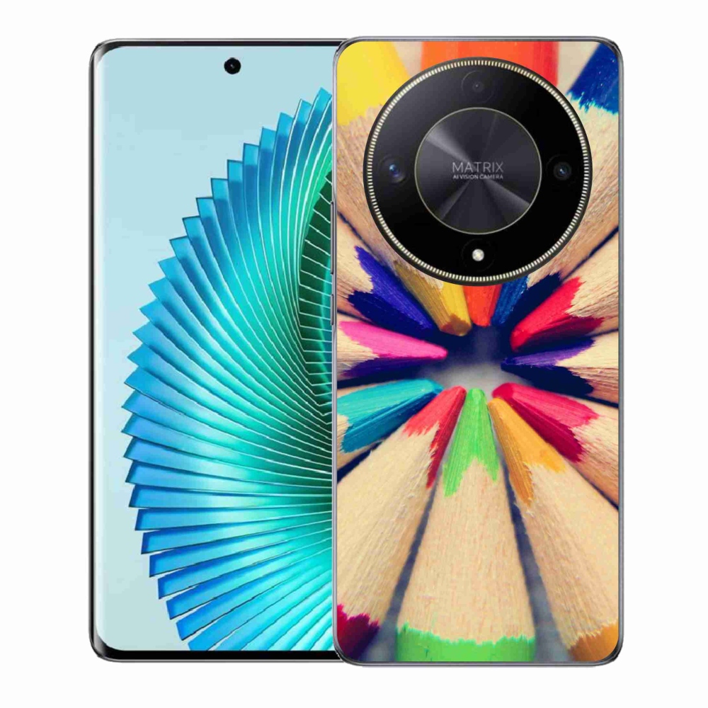 Zselés borítás mmCase a Honor Magic 6 Lite 5G készülékhez - zsírkréták