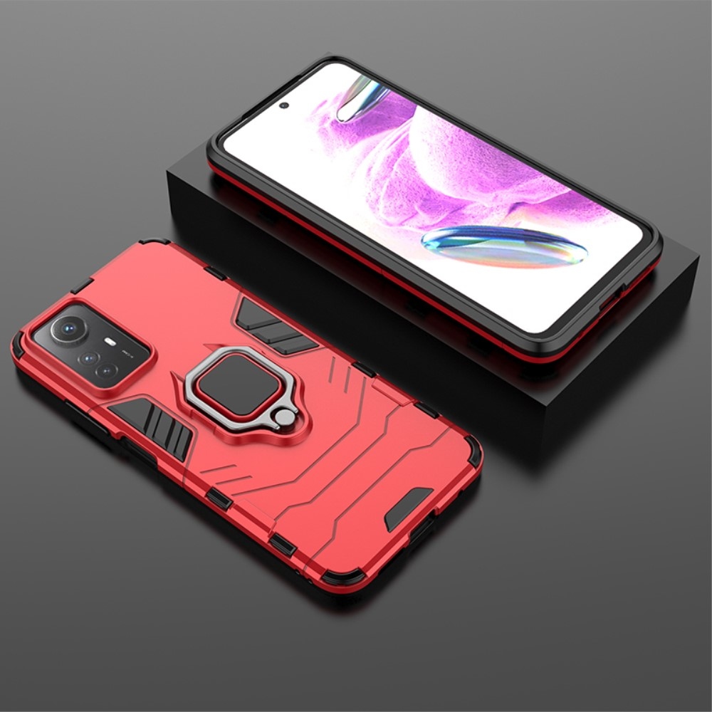 Guardy tartós borító a Xiaomi Redmi Note 12S-hez - piros