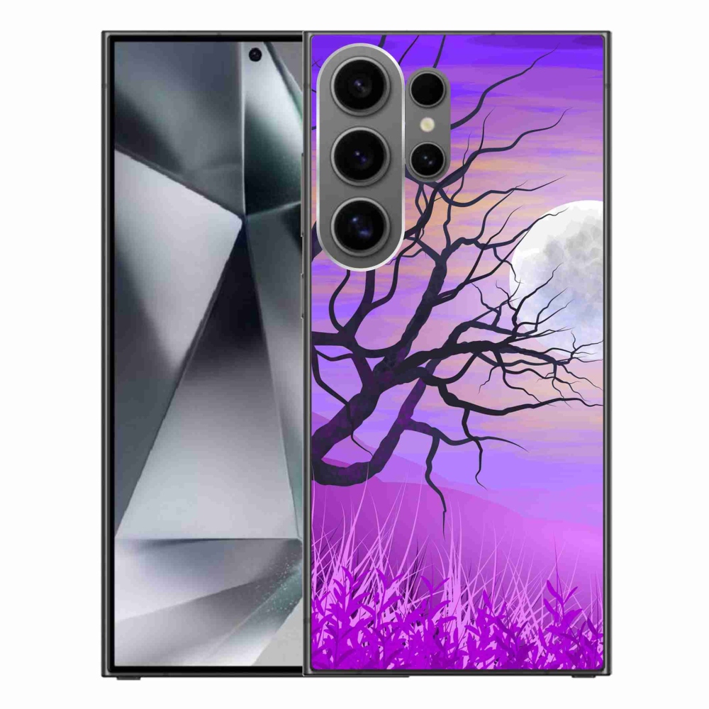 Gél tok mmCase a Samsung Galaxy S24 Ultra készülékhez - rajzfilmes kidőlt fa