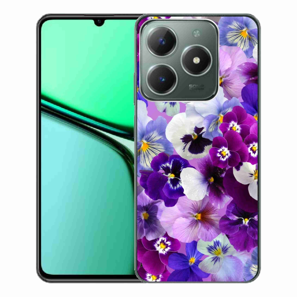 Zselés borítás mmCase a Realme C61 készülékhez - Virágok 9