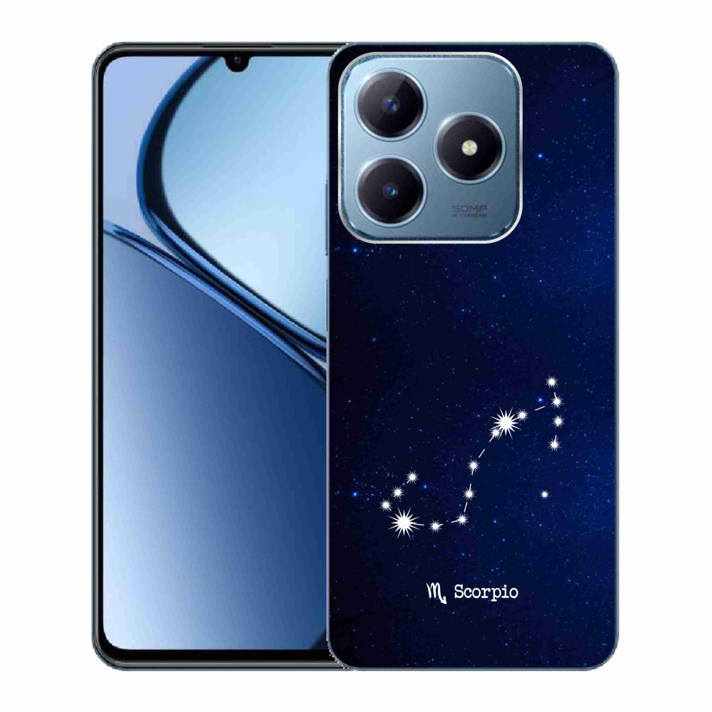 Gél borítás mmCase a Realme C63 készülékhez - csillagkép Skorpió
