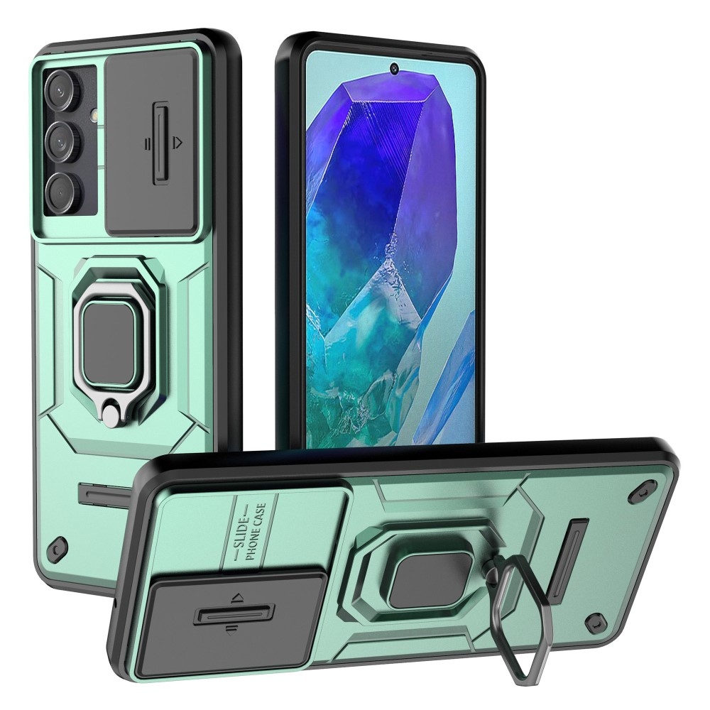 Lencseálló borítás a Samsung Galaxy M55 5G készülékre - zöld