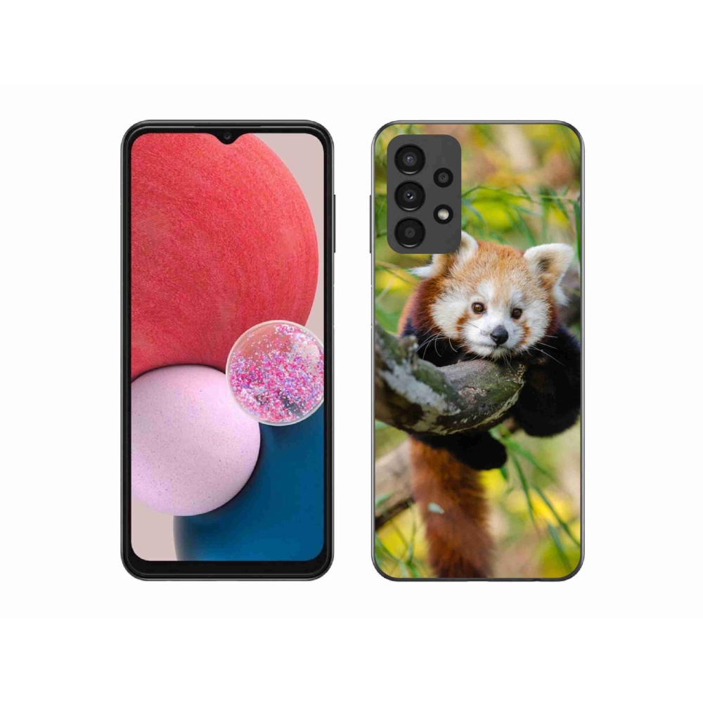 Gél védőhuzat mmCase Samsung Galaxy A13 4G - pandavörös