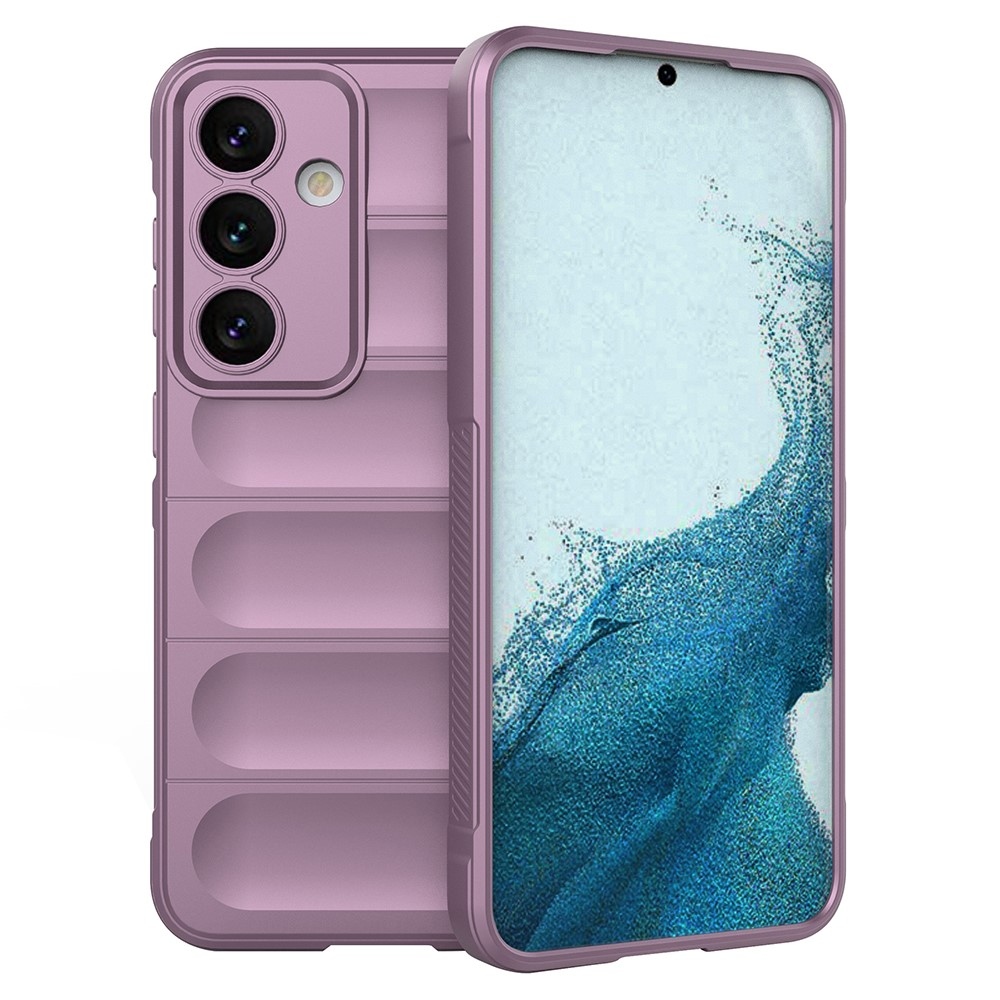 Rugg tartós zselés tok Samsung Galaxy S24 készülékhez - világos lila