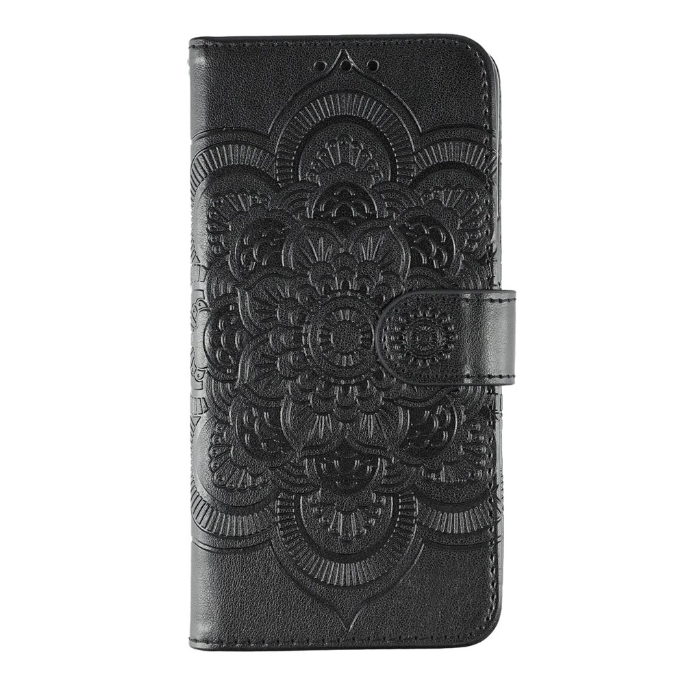Mandala könyv tok a Xiaomi Redmi 15 5G-hez - fekete