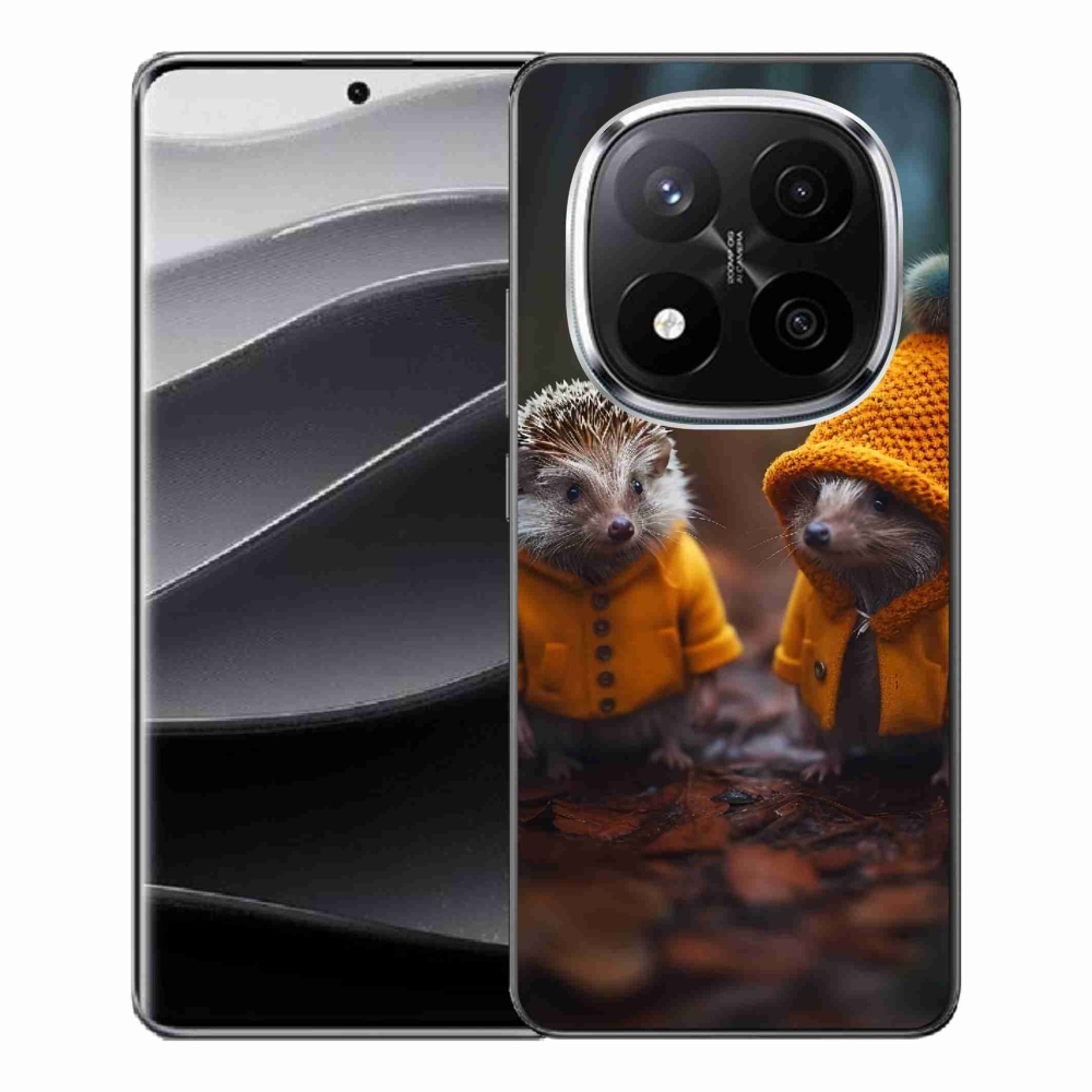 Gél borítás mmCase a Xiaomi Redmi Note 14 Pro+ 5G számára - sündisznók