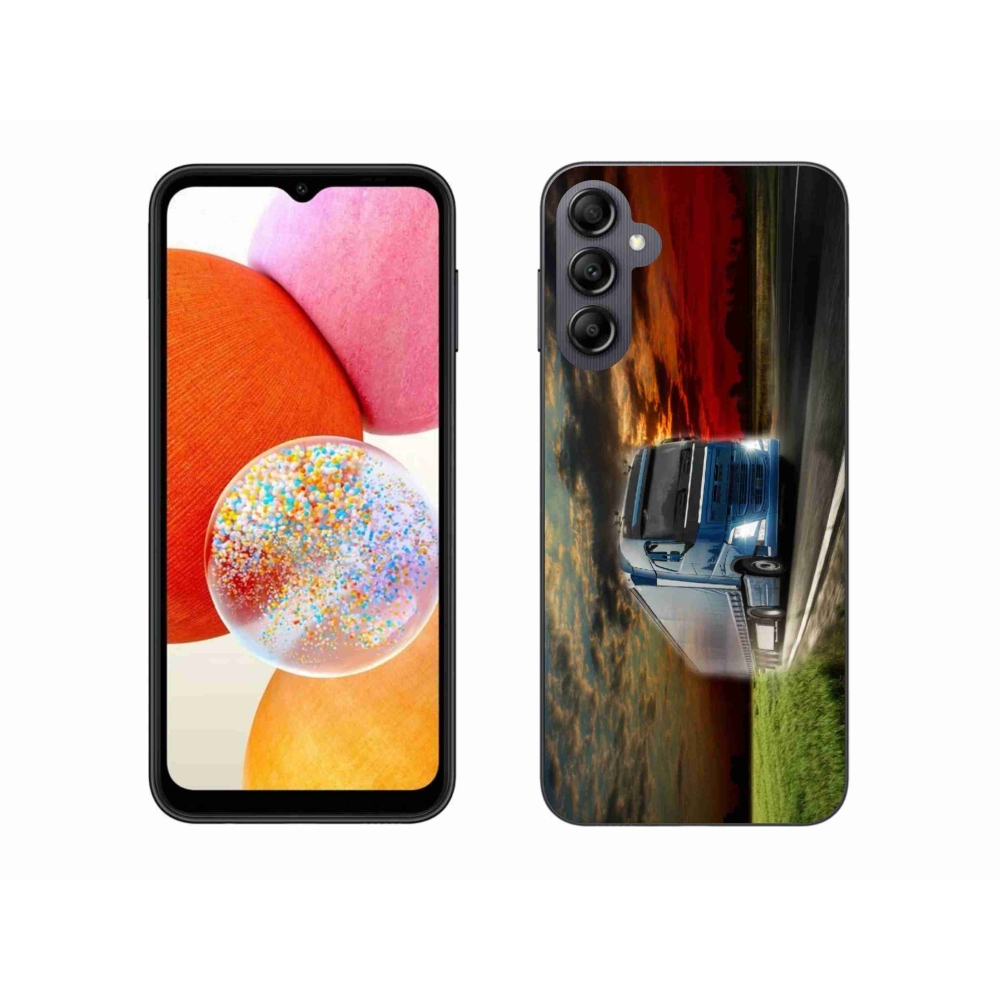 Gél borítás mmCase Samsung Galaxy A14 4G/5G - teherautó 4