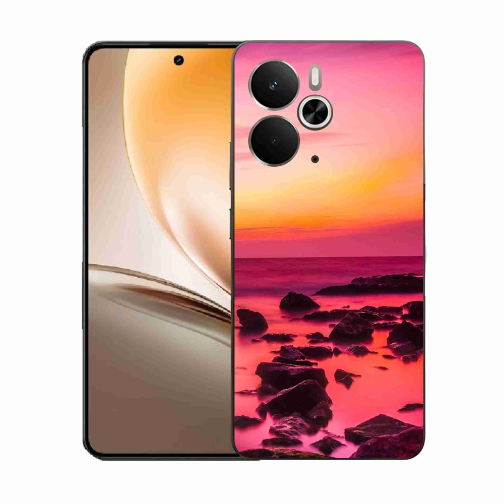Gél borítás mmCase a Realme 14 5G készülékhez - tenger és ragyogás