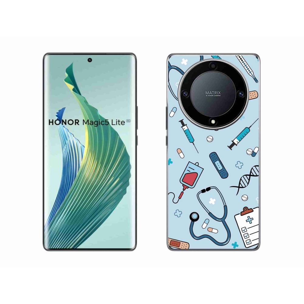 Gél borító mmCase a Honor Magic 5 Lite 5G számára - egészség 1