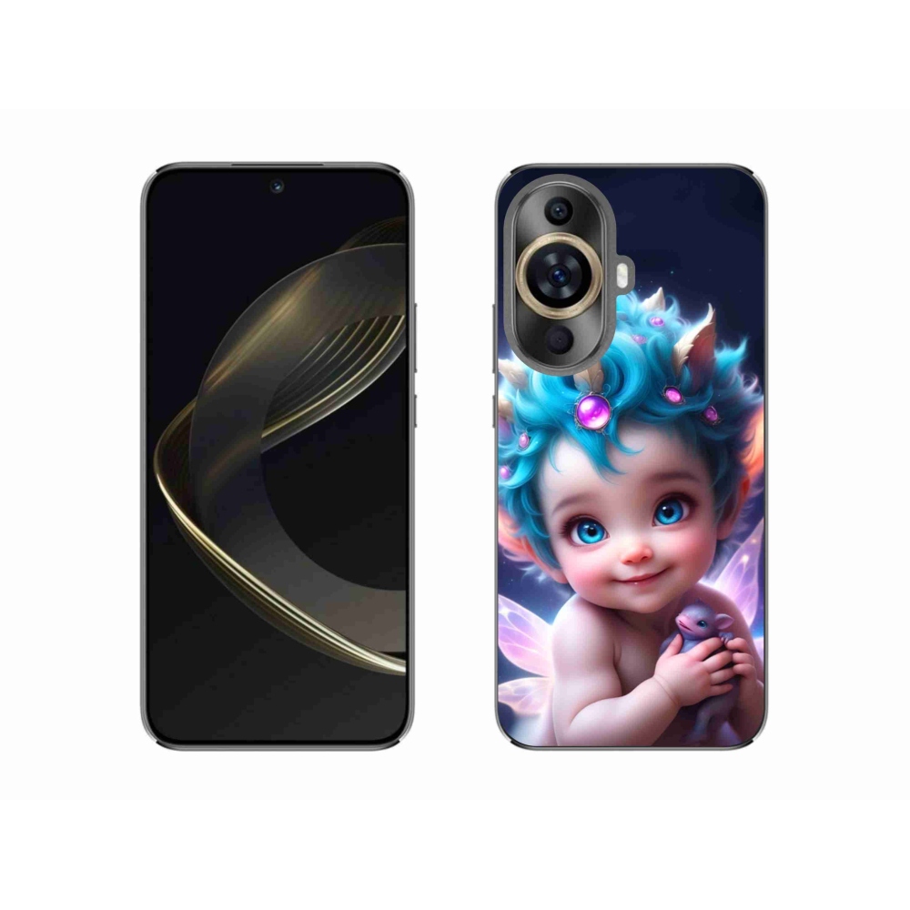 Gél borítás mmCase a Huawei Nova 11-en - baba pillangószárnyakkal