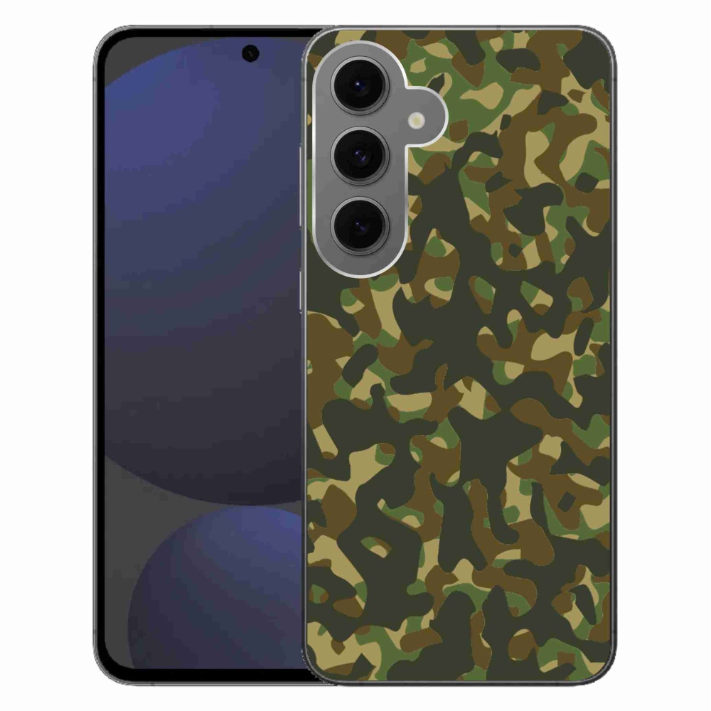 Zselés borítás mmCase Samsung Galaxy S24 FE - terepszínű mintázat 1