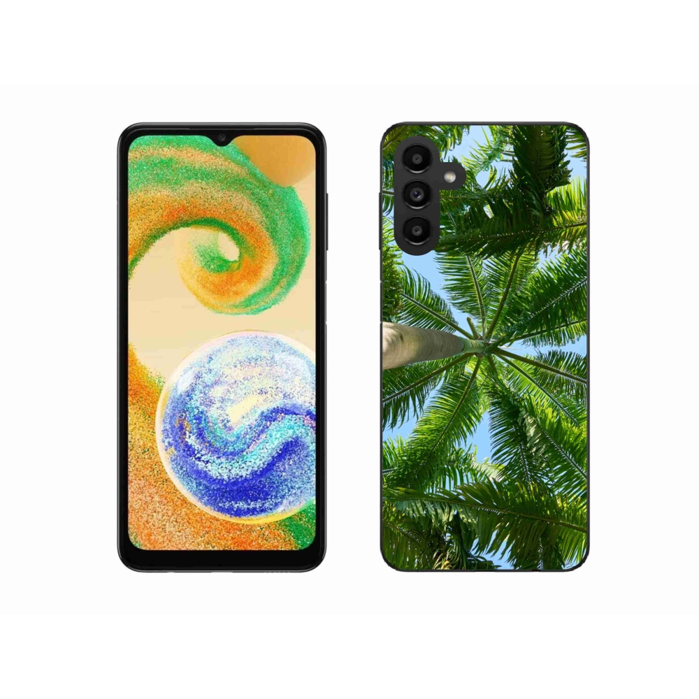 Zselés borítás mmCase Samsung Galaxy A04s (164.7x76.7x9.1mm) - pálmafa