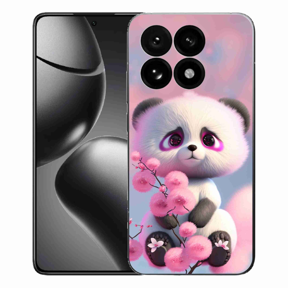 Gél borítás mmCase a Xiaomi 15T-hez - aranyos panda 1