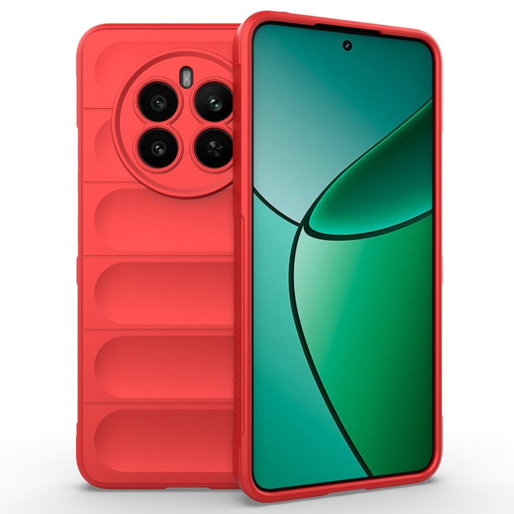 Rugg tartós zselés tok a Realme 12+ 5G készülékhez - piros