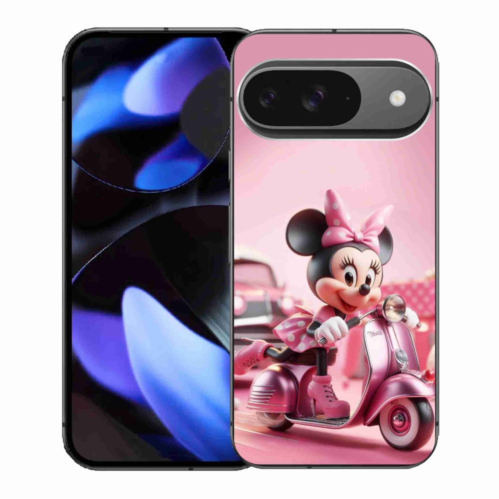 Zselés borítás mmCase a Google Pixel 9/9 Pro készülékhez - minnie 1