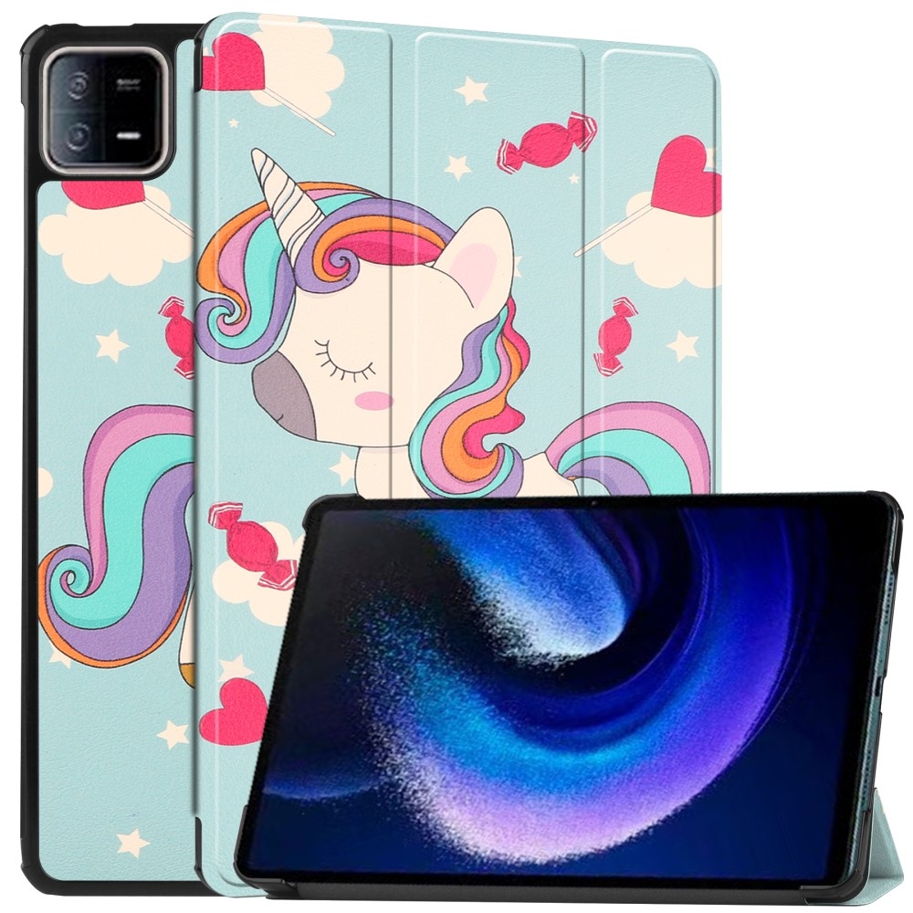 Nyomtatás intelligens záró tok Xiaomi Pad 6 - egyszarvúhoz