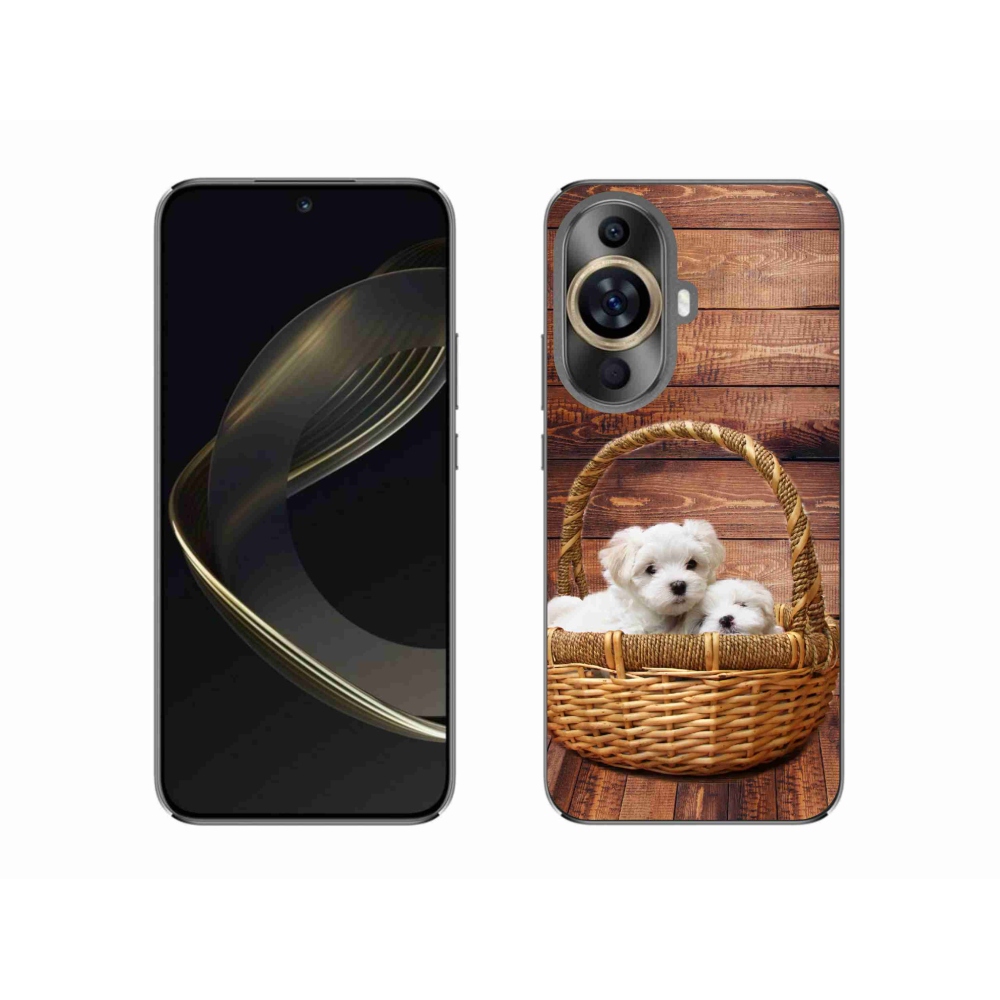 Gél borítás mmCase a Huawei Nova 11 készülékhez - kölyökkutyák