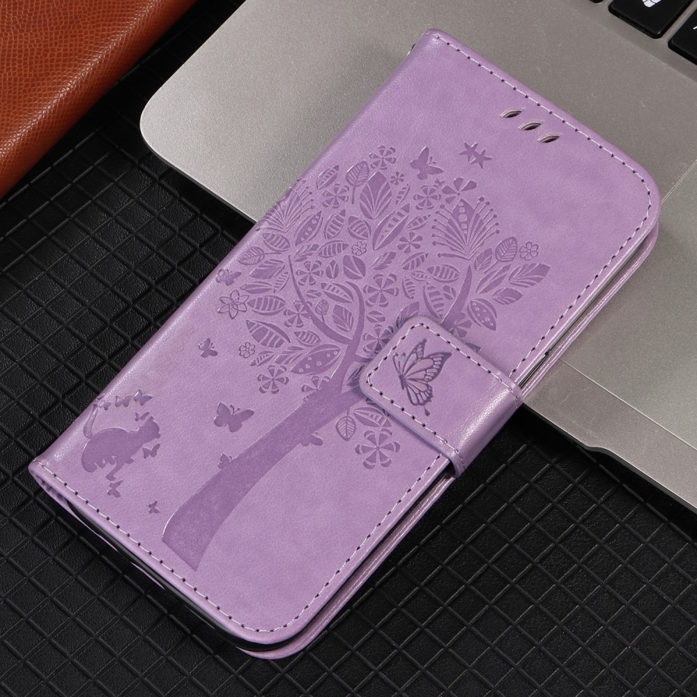 Fák könyve tok Xiaomi Redmi A5 (173.45x79.35x8.45mm) - világos lila