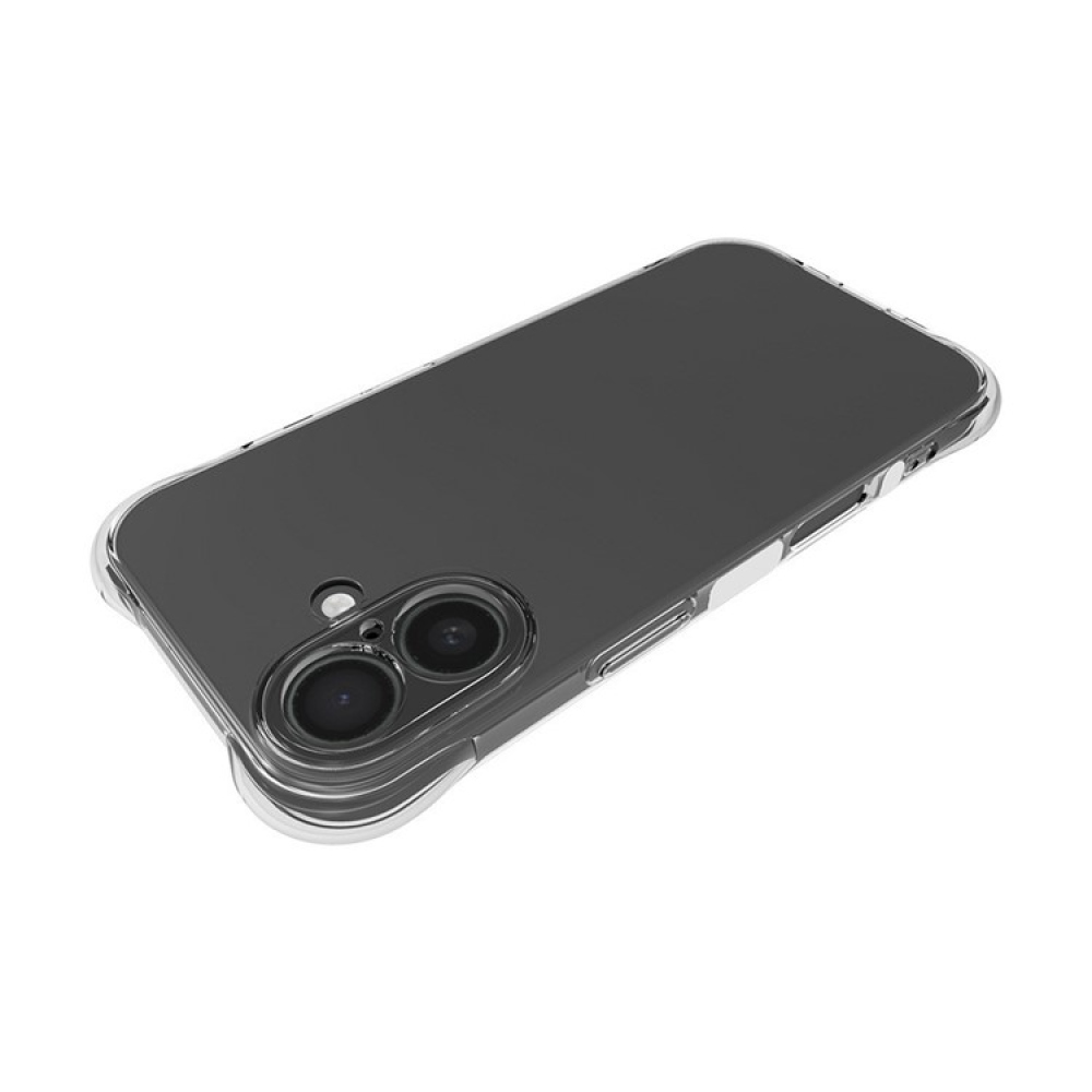 Átlátszó zselés tok iPhone 17 készülékhez - átlátszó