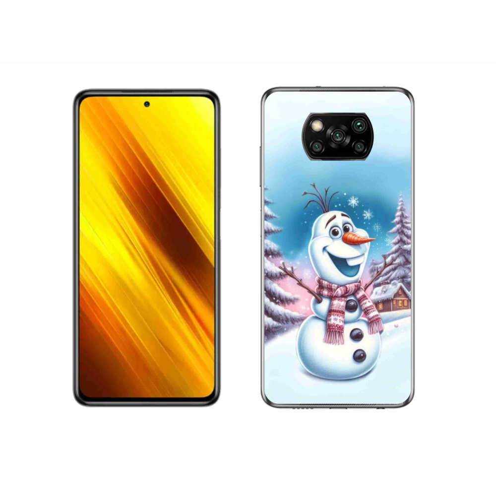 Gél borítás mmCase a Xiaomi Poco X3 Pro számára - ice kingdom