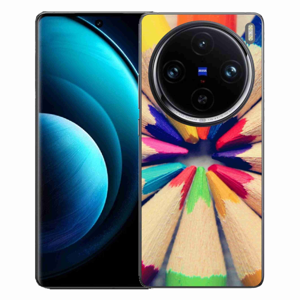 Zselés borítás mmCase a Vivo X100 Pro 5G készülékhez - zsírkréták