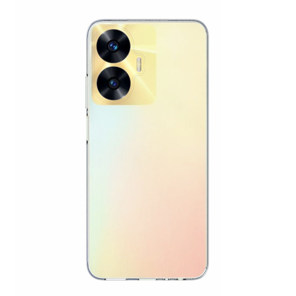 Átlátszó zselés tok a Realme C55 készülékhez - átlátszó