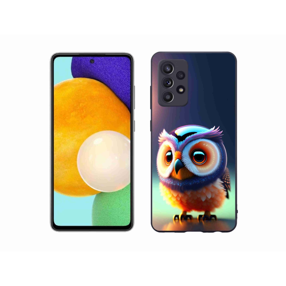 Zselés borítás mmCase Samsung Galaxy A52s 5G - bagoly