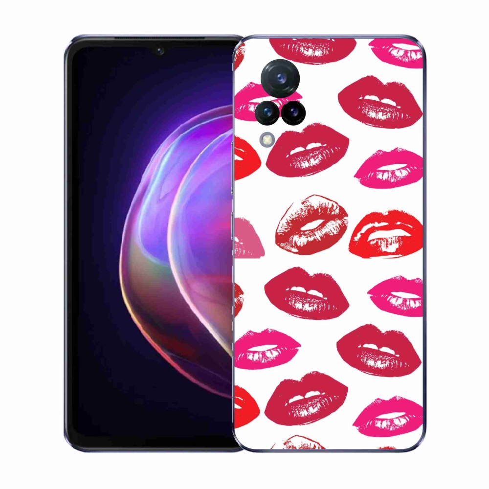 Gél védőburkolat mmCase a Vivo V21 4G/5G készülékhez - ajkak