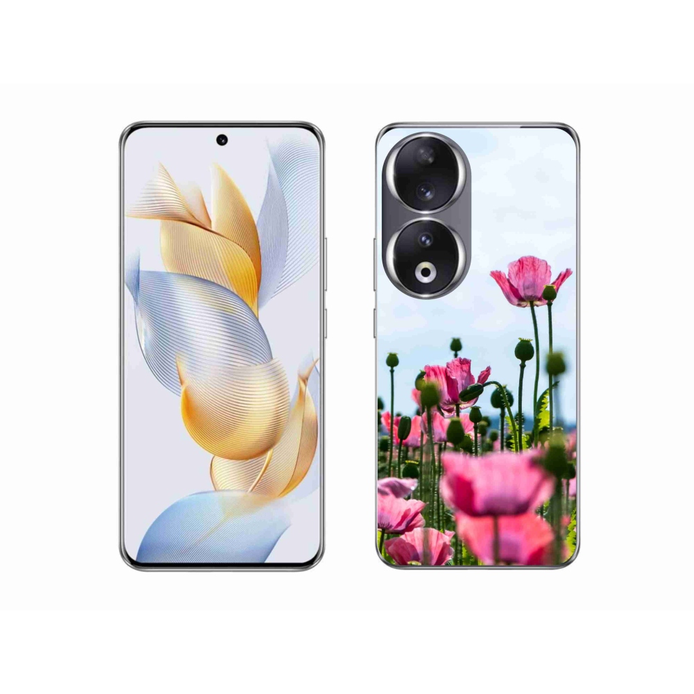 Zselés tok mmCase a Honor 90-hez - mákos