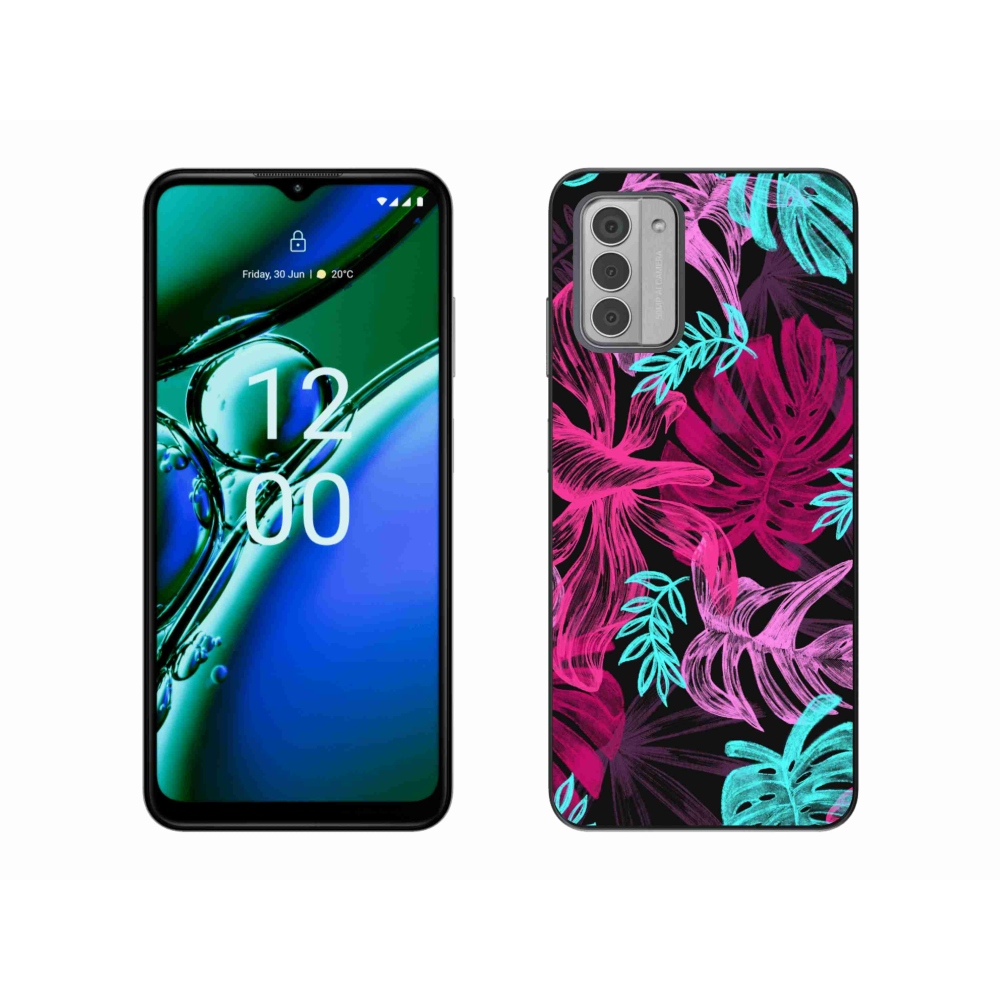 Zselés borítás mmCase a Nokia G42 készülékhez - virágok 1