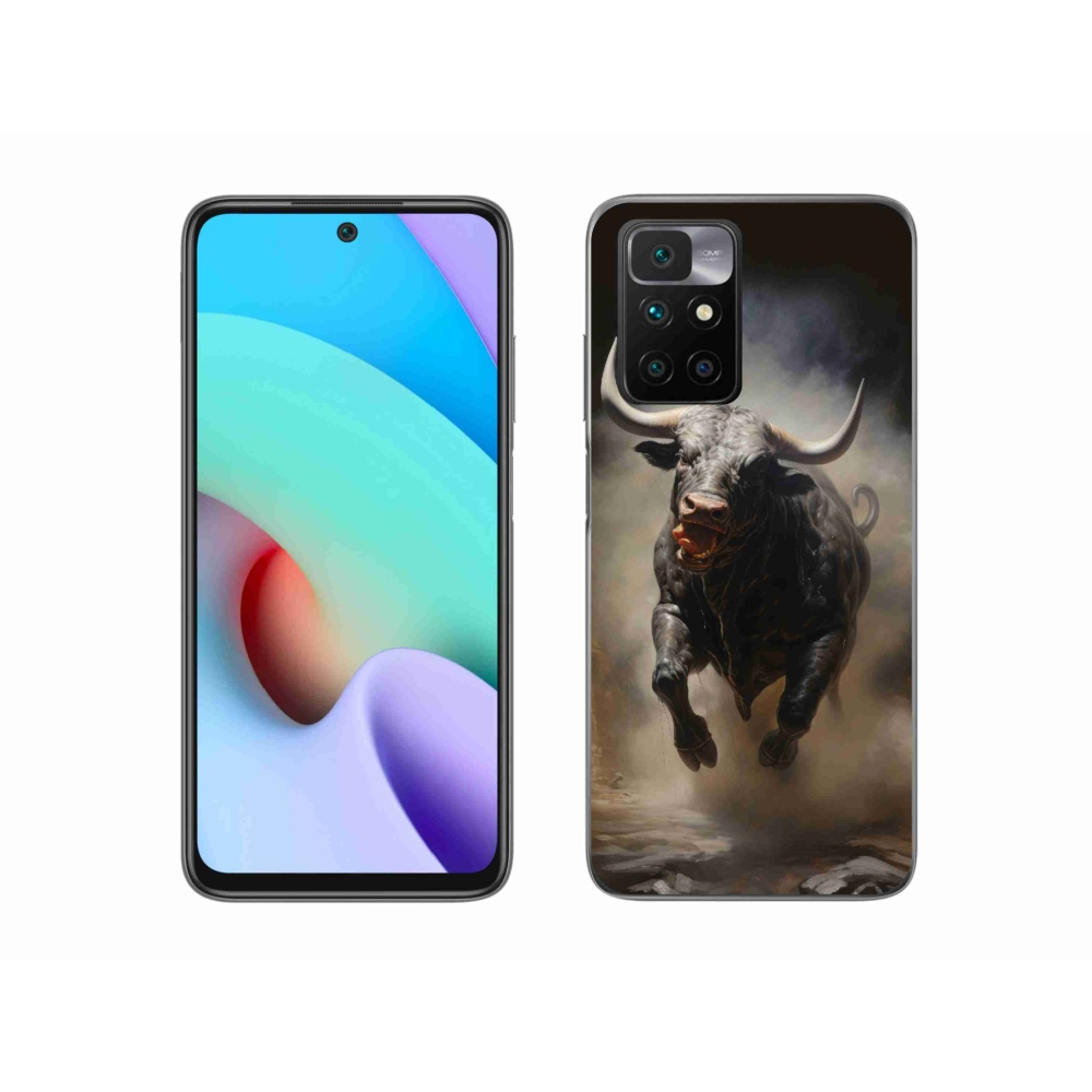 Zselés borítás mmCase a Xiaomi Redmi 10/Redmi 10 (2022) - angry bullhoz