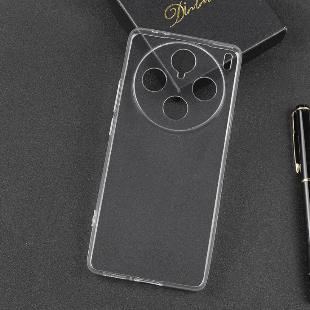 Átlátszó gél tok a Vivo X100 Pro 5G készülékhez - átlátszó
