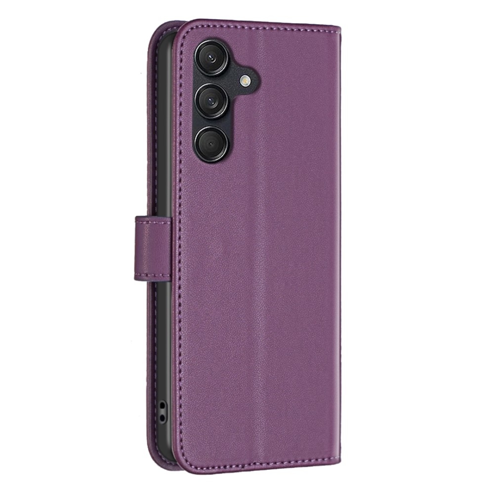 BNF könyvtáska Samsung Galaxy M55 5G - sötétlila