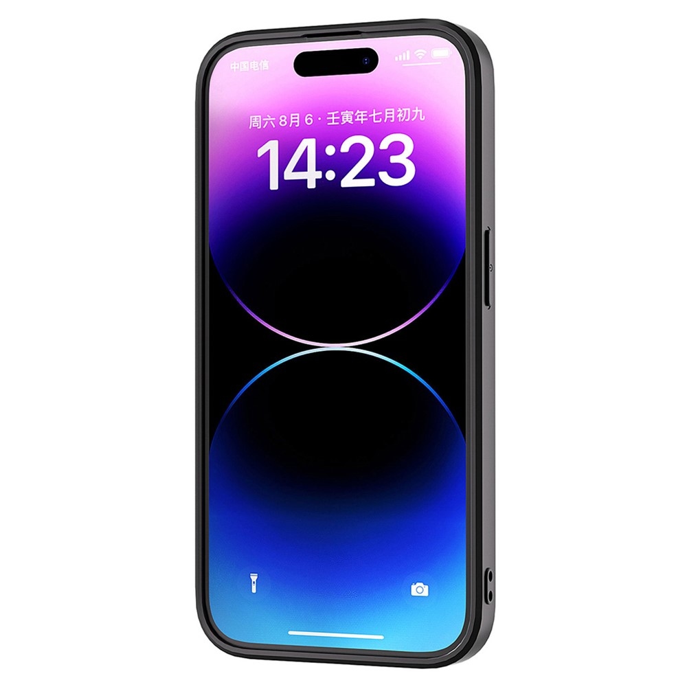 ABEEL tejes gél tok fix hátlappal iPhone 15 Plus készülékhez - zöld