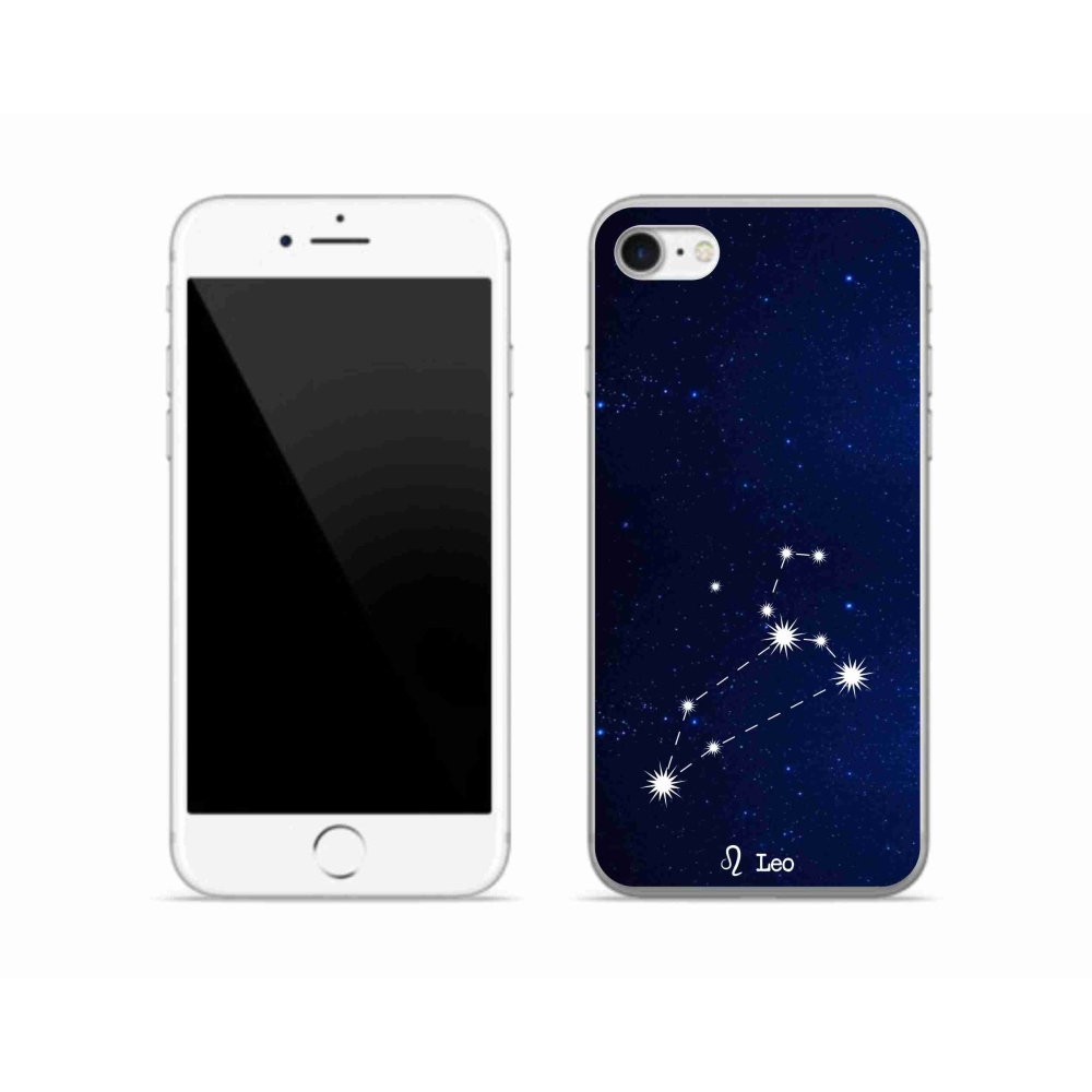 Zselés borítás mmCase iPhone SE (2020) - Oroszlán csillagkép