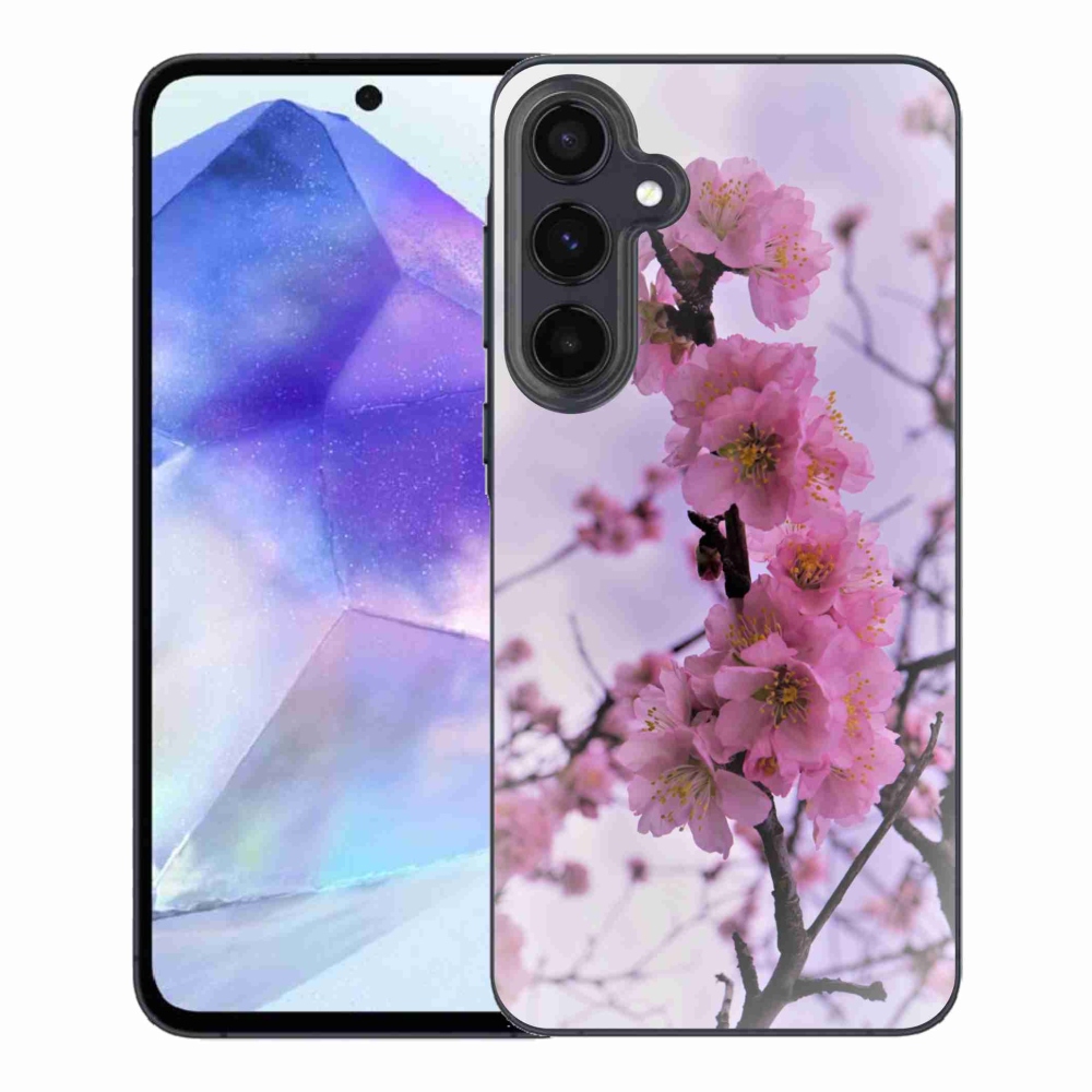 Gél borító mmCase Samsung Galaxy A55 5G - virágok 7