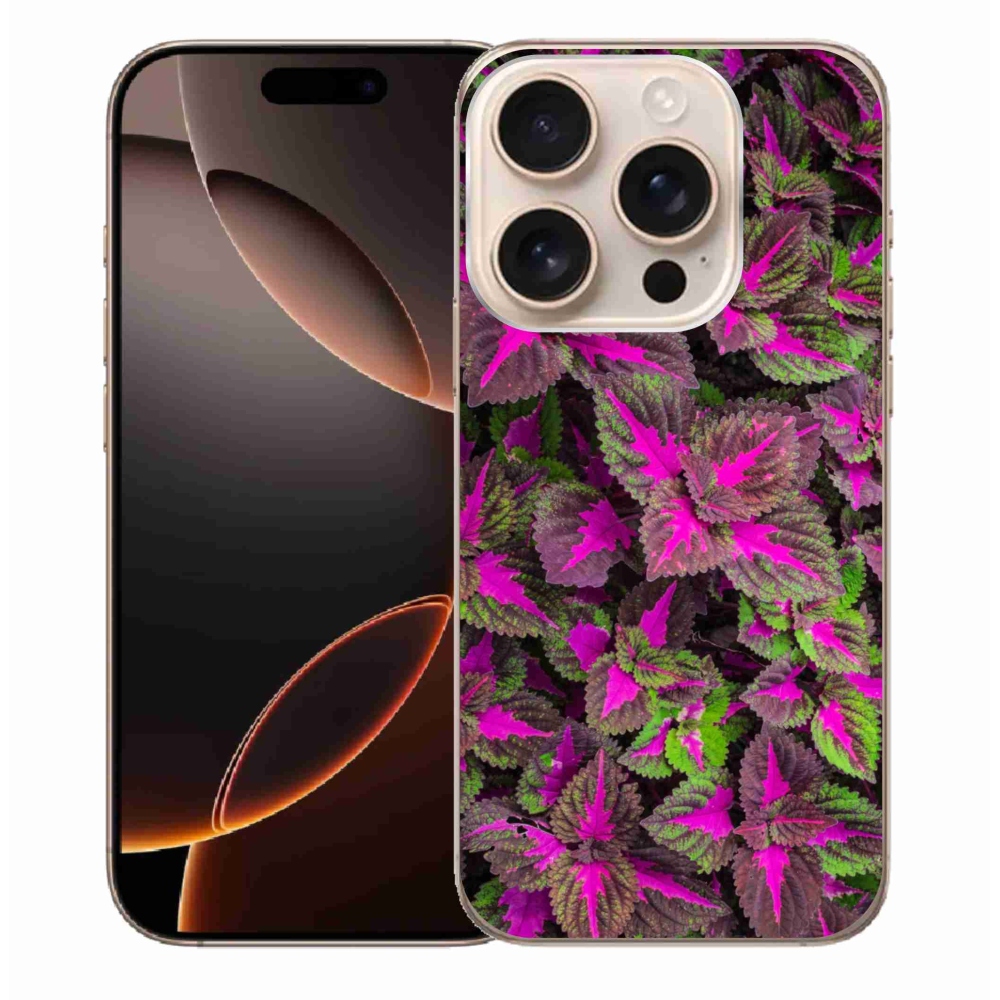 Zselés borítás mmCase iPhone 16 Pro Max készülékhez - virág 10