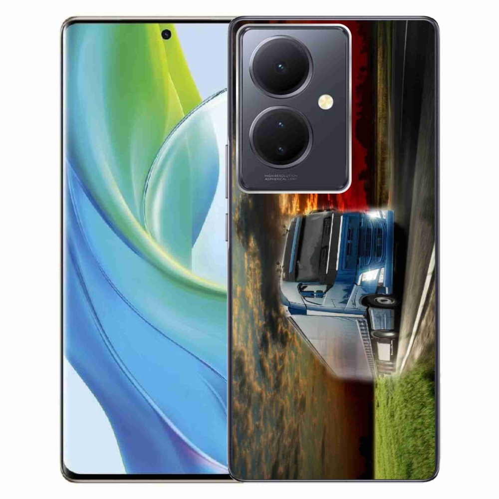 Gél borítás mmCase a Vivo V29 Lite 5G készülékhez - teherautó 4