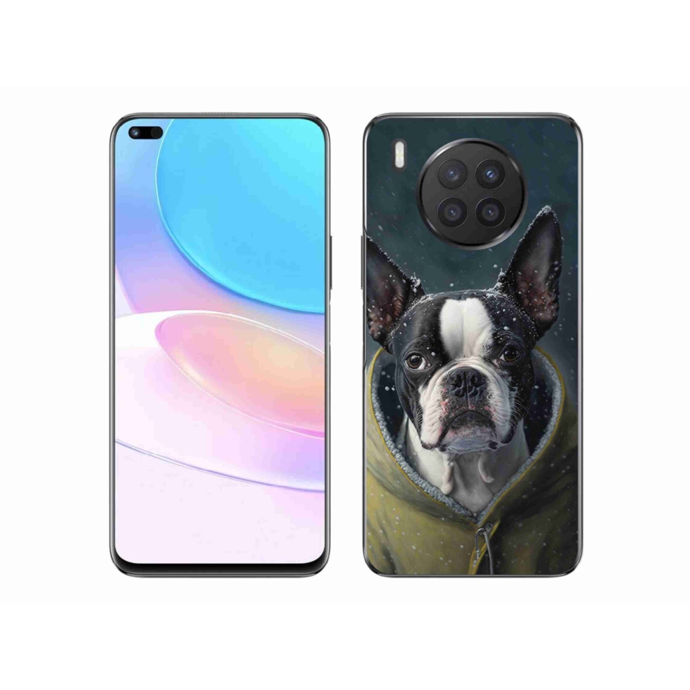 Gél borítás mmCase a Huawei Nova 8i készülékhez - bulldog