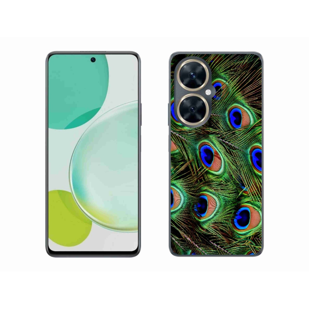 Zselés borítás mmCase a Huawei Nova 11i készülékhez - pávatoll
