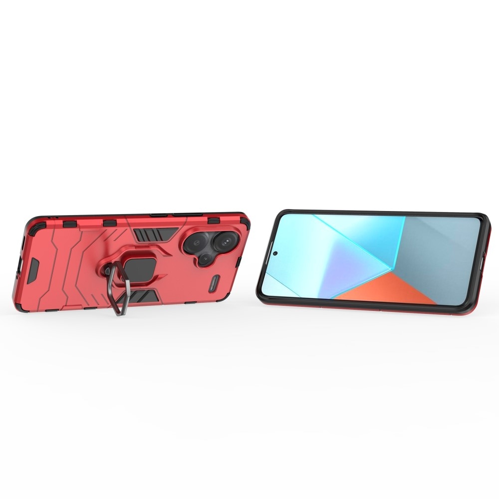 Guardy tartós borító a Xiaomi Redmi Note 13 Pro+ 5G készülékhez - piros