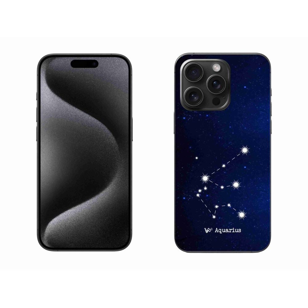 Zselés borítás mmCase iPhone 15 Pro Max készülékhez - Vízöntő